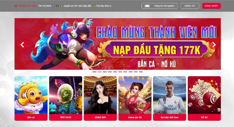 Đăng ký 88VV: Mở tài khoản tặng ngay 177K 1 Đăng ký 88VV